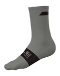 ALÉ Șosete clasice de ciclism - FOLLOW ME - gri