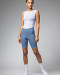 ALÉ Pantaloni scurți de ciclism fără bretele - MASTER 2.0 PR-E - albastru deschis
