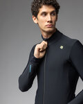 ALÉ Tricou de cilism pentru iarnă cu mânecă lungă - KLIMATIK K-IDRO - negru