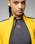 ALÉ Jachetă rezistentă la vânt de ciclism - KLIMATIK K-TORNADO - galben