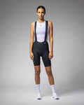ALÉ Pantaloni scurți de ciclism cu bretele - VOLTAGE R-EV1 - negru