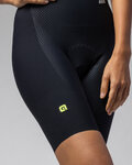 ALÉ Pantaloni scurți de ciclism cu bretele - VOLTAGE R-EV1 - negru