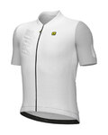 ALÉ Tricou de ciclism cu mânecă scurtă - FOLLOW ME PR-E - alb