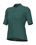 ALÉ Tricou de ciclism cu mânecă scurtă - PRAGMA COLOR BLOCK OFF ROAD - verde