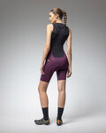 ALÉ Pantaloni scurți de ciclism cu bretele - OFF ROAD - GRAVEL GRAVEL-PRO - mov