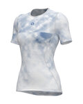ALÉ Tricou de ciclism fără mâneci - ATMOSFERA INTIMO - alb/albastru deschis