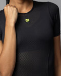 ALÉ Tricou de ciclism cu mânecă scurtă - VELO ACTIVE INTIMO - negru