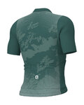 ALÉ Tricou de ciclism cu mânecă scurtă - KRAKATOA OFF ROAD - GRAVEL - verde