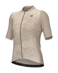 ALÉ Tricou de ciclism cu mânecă scurtă - KRAKATOA OFF ROAD - GRAVEL - fildeş