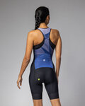 ALÉ Salopetă de ciclism - HORIZON TRIATHLON - albastru/negru