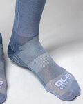 ALÉ Șosete clasice de ciclism - COLOR BLOCK - albastru
