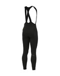 ALÉ Pantaloni de ciclism lungi cu bretele - R-EV1    VOLTAGE - negru