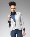 ALÉ Jachetă rezistentă la vânt de ciclism - KLIMATIK K-DOUBLE - alb