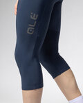 ALÉ Pantaloni de ciclism 3/4 cu bretele - R-EV1 VOLTAGE - albastru