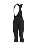 ALÉ Pantaloni de ciclism 3/4 cu bretele - R-EV1 VOLTAGE - negru