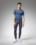 ALÉ Tricou de ciclism cu mânecă lungă - INTIMO K-BASE - albastru