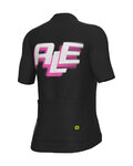 ALÉ Tricou de ciclism cu mânecă scurtă - SAUVAGE 2.0 PR-E - negru