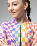 ALÉ Tricou de ciclism cu mânecă scurtă - MULTIVERSO 2.0 KID - multicolor