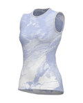 ALÉ Tricou de ciclism fără mâneci - INTIMO FAN - albastru deschis