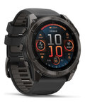 GARMIN merilnik moči - FENIX 8 AMOLED SAPPHIRE 51 mm - negru