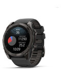 GARMIN merilnik moči - FENIX 8 AMOLED SAPPHIRE 51 mm - negru
