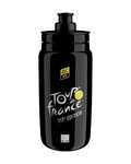 ELITE Sticlă de apă pentru ciclism - FLY TOUR DE FRANCE BLACK MAP 550 ML 2026 - negru