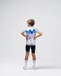 GOBIK Tricou de ciclism cu mânecă scurtă - ROCKET MOVISTAR TEAM 26 - alb