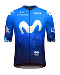 GOBIK Tricou de ciclism cu mânecă scurtă - INFINITY MOVISTAR TEAM 2024 - albastru/alb