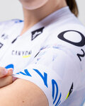 GOBIK Tricou de ciclism cu mânecă scurtă - ODYSSEY MOVISTAR TEAM 26 - alb/albastru