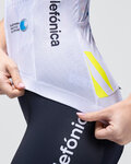 GOBIK Tricou de ciclism cu mânecă scurtă - ODYSSEY MOVISTAR TEAM 26 - alb/albastru