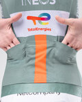 GOBIK Tricou de ciclism cu mânecă scurtă - ODYSSEY NETCOMPANY INEOS 26 - verde/portocaliu