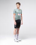 GOBIK Tricou de ciclism cu mânecă scurtă - ODYSSEY NETCOMPANY INEOS 26 - verde/portocaliu