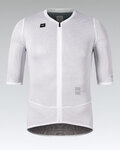 GOBIK Tricou de ciclism cu mânecă scurtă - CARRERA 3.0 - alb