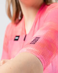 GOBIK Tricou de ciclism cu mânecă scurtă - CARRERA 3.0 - roz