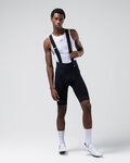 GOBIK Pantaloni scurți de ciclism cu bretele - ABSOLUTE 7.0 - negru