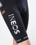 GOBIK Pantaloni scurți de ciclism cu bretele - LANCER NETCOMPANY INEOS 26 - negru
