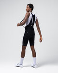 GOBIK Pantaloni scurți de ciclism cu bretele - ABSOLUTE  7.0 COMPACT - negru
