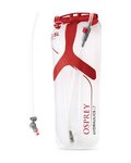 OSPREY rucsac hidro - HYDRAULICS LT 2.5L RESERVOIR II - transparent/roșu