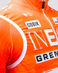 GOBIK Vestă de ciclism - PLUS 2.0 INEOS GRENADIERS 26 - alb/portocaliu