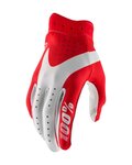 100% SPEEDLAB Mănuși cu degete lungi de ciclism - ITRACK - roșu/alb