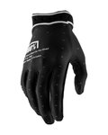 100% SPEEDLAB Mănuși cu degete lungi de ciclism - RIDEFIT - negru