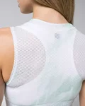 GOBIK Tricou de ciclism fără mâneci - SECOND SKIN W - verde deschis