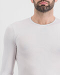 SPORTFUL Tricou de ciclism cu mânecă lungă - MIDWEIGHT LAYER - alb