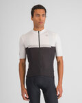 SPORTFUL Tricou de ciclism cu mânecă scurtă - PISTA - alb/negru