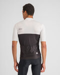 SPORTFUL Tricou de ciclism cu mânecă scurtă - PISTA - alb/negru