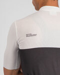 SPORTFUL Tricou de ciclism cu mânecă scurtă - PISTA - alb/negru