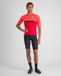 SPORTFUL Tricou de ciclism cu mânecă scurtă - PISTA - roșu