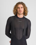SPORTFUL Tricou de ciclism cu mânecă lungă - WINTER LAYER TEE LS - negru
