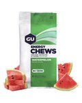 GU Nutriție pentru ciclism - ENERGY CHEWS 60 G WATERMELON