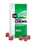 GU Nutriție pentru ciclism - ENERGY CHEWS 60 G WATERMELON